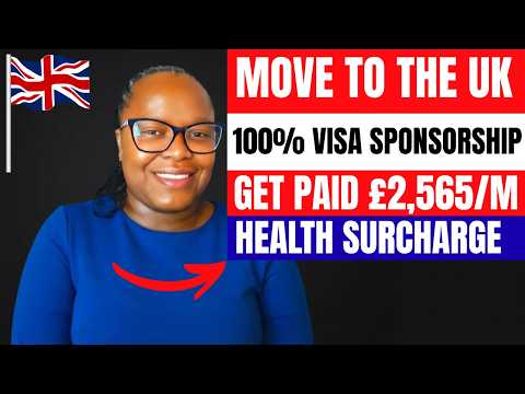 Get Paid £2,565/M to Move to the UK | No Job Offer Need | Visa Sponsorship
