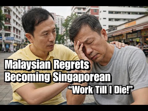 Ex-Malaysian Has to Work Till He Dies, Regrets Becoming Singaporean!