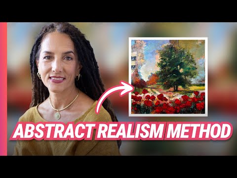 Paint a BEAUTIFUL Abstract Landscape in 1 Hour (Live Workshop)