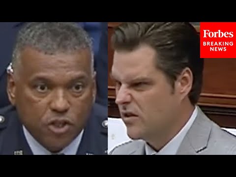 Matt Gaetz Stumps Air Force General When He Asks: 'Do You Know What ‘Demigender’ Really Means?'