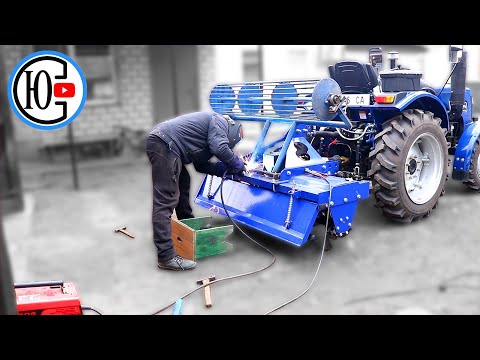 Soil tiller DTZ FN-1.5M and AGRICULTURAL NANOTECHNOLOGIES !!!