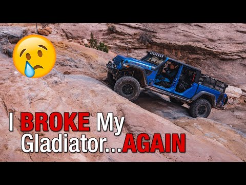 I Broke My Gladiator...Again on Pritchett Canyon