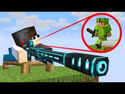 I Cheated with GUNS in Bedwars