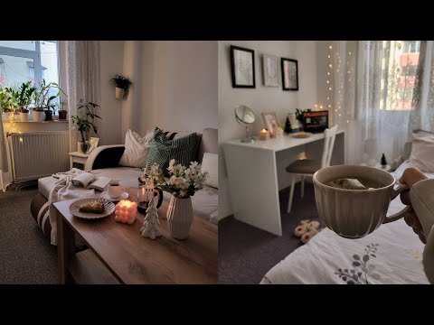 Cozy home days🏡 | pumpkin jam, baklava with kunafa, cooking,winter vibes