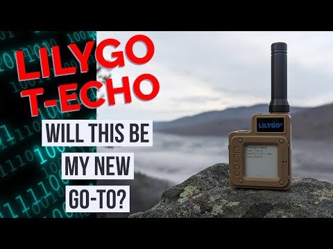 Lilygo T-Echo with Meshtastic