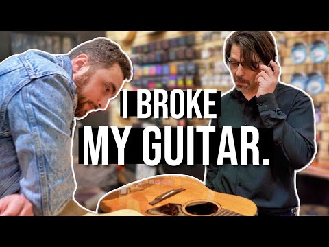 I'm An Idiot. I Broke My $5,000 Guitar