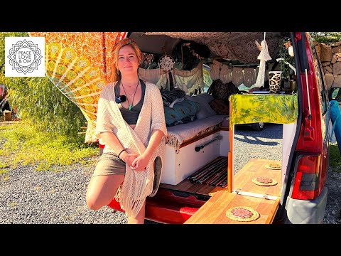 Vanessa lebt in einem Citroën Berlingo - Vanlife im Minicamper
