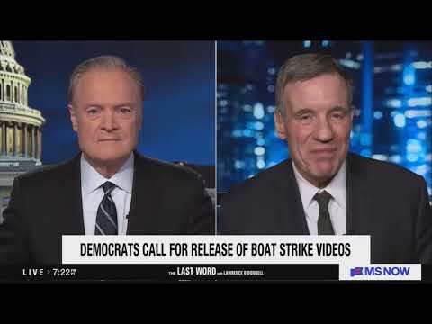 Senator reveals what he saw on video of the boat strikes