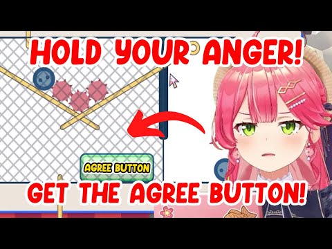 Miko Gets Annoyed Just Trying to Click the ‘Agree’ Button in This Game