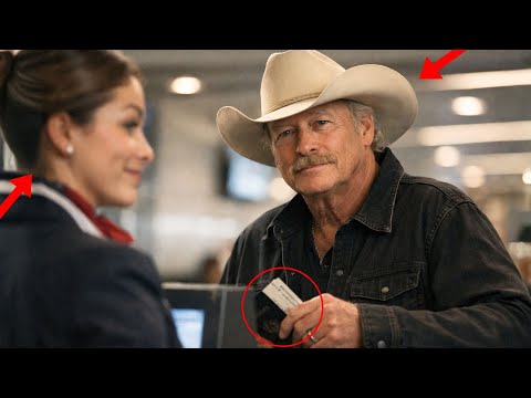 At check-in, they said he didn't look like a first-class passenger — Alan Jackson's response was...