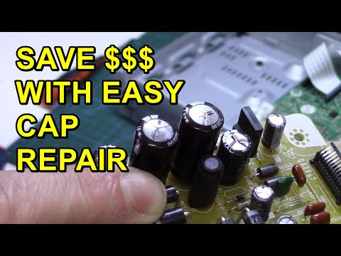 Easy Electrolytic Capacitor Replacement & Testing Methods