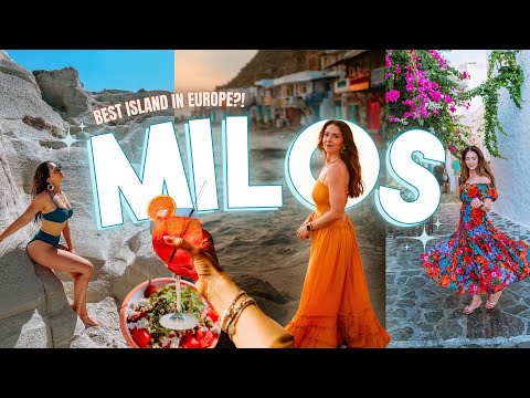 Milos, Greece Travel Vlog 🇬🇷 | Beaches, Cliff Jumps & Local Secrets You Can’t Miss