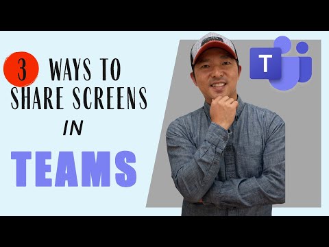 3 Ways to Share Screen in MS Teams