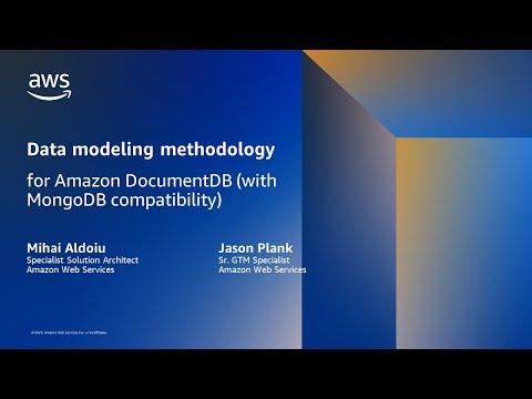 Data Modeling Methodology for Amazon DocumentDB- AWS Virtual Workshop