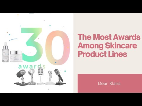 The Most Awards Among Skincare Product Lines | Dear, Klairs | YesStyle Korean Beauty
