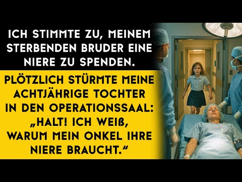 Ich lag bereits unter Narkose … als meine Tochter das Geheimnis meines Bruders enthüllte