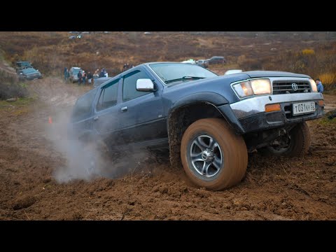 ЕДИНСТВЕННЫЙ КТО СМОГ! На что способна НИВА, УАЗ Буханка, TOYOTA 4Runner, Suzuki на бездорожье