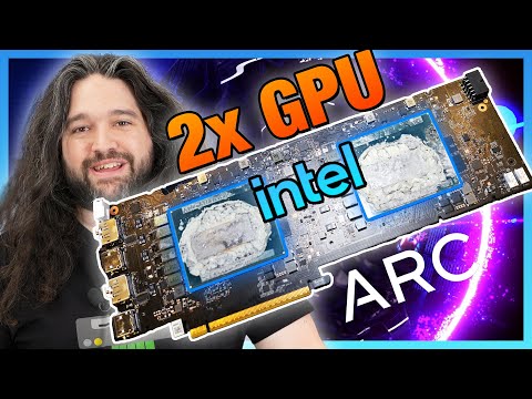 Intel Arc B60 DUAL-GPU 48GB Video Card Tear-Down | MAXSUN Arc Pro B60 Dual