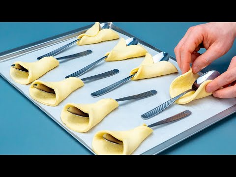 They will disappear in a minute! The ideal creamy dessert made from puff pastry