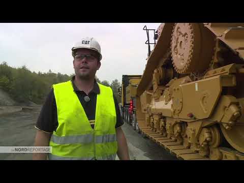 Baumaschinen XXL - Vom Hafen in den Steinbruch | Die Nordreportage | NDR