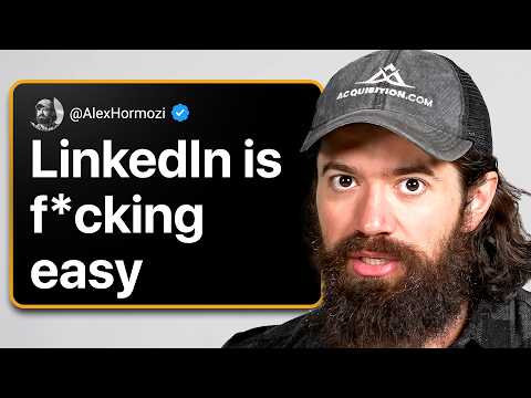 Brutally Honest LinkedIn Advice From Alex Hormozi