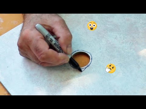 Cut a hole in a ceramic tile, several easy methods