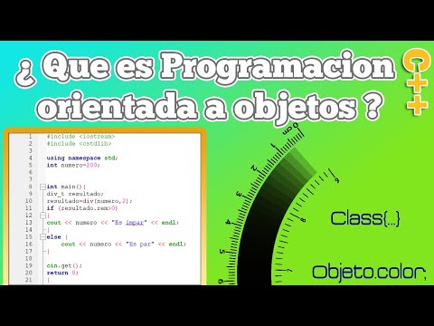 Programacion orientada a objetos en C++ (Crear clases y objetos en C++)