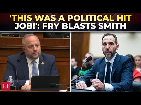 'You don’t remember who swore you in?’: Russell Fry grills Jack Smith at explosive House hearing