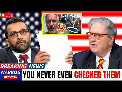 John Kennedy GRILLS Kash Patel In Congress: “Have You EVEN Opened The Epstein Files?”
