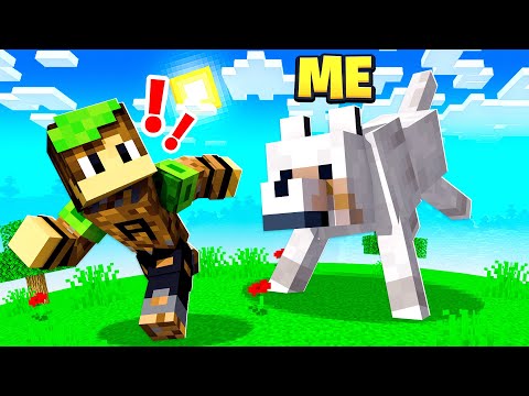 Fooling My Friends as a DOG in Minecraft