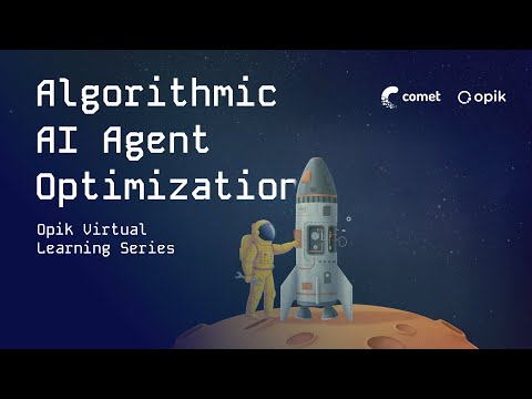 Algorthmic AI Agent Optimization Live Workshop
