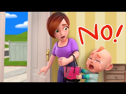 No No! Don't Leave Me Mommy | Clean Up Song | Kids Good Habits Song | Nursery Rhymes & Kids Song