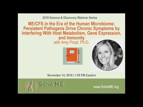 Solve M.E. Webinar: ME/CFS in the Era of the Human Microbiome