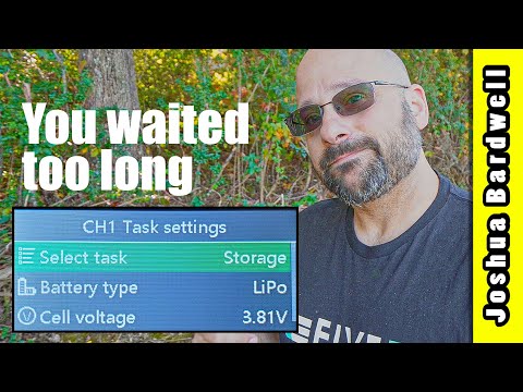 How long can you leave your lipos fully charged without damaging them?