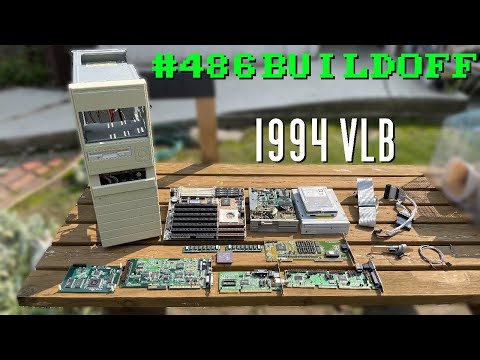 1994 High Performance AMD 486 VLB Build. #486buildoff