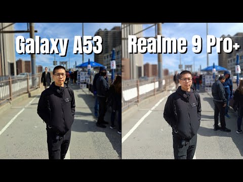 Samsung Galaxy A53 vs Realme 9 Pro Plus Camera Comparison