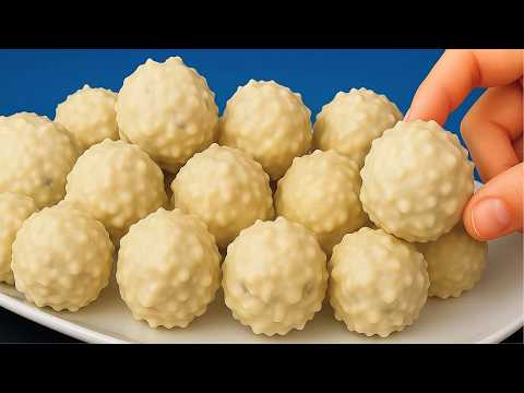 Quick no-bake dessert with chocolate and nuts! Three easy dessert recipes! No oven, no flour