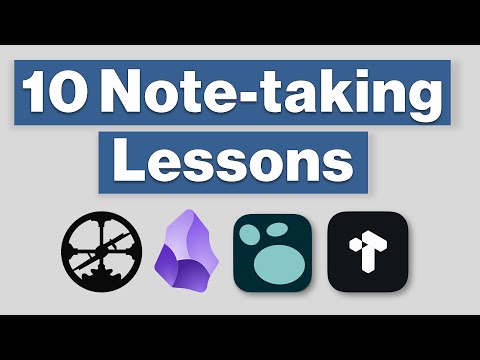 10 Note-taking Lessons