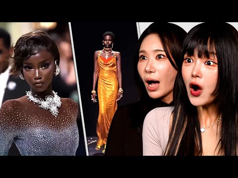 Korean Streamer And Tiktoker React To Most Beautiful Black Models From Africa!