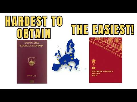 The Easiest Countries in Europe to Obtain Citizenship | EU Passport Without Investment