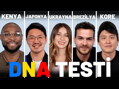 DNA TESTİ SONUCU! (Kore, Ukrayna, Japonya, Brezilya, Kenya)