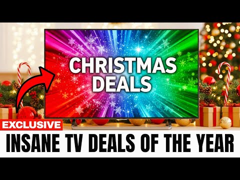 CHRISTMAS TV DEALS: Top 12 INSANE Value TVs for Christmas 2025 (DECEMBER Buyer's Guide)