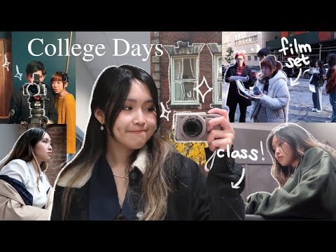 A Busy Week at NYU 🎞 film sets, fall classes, Halloween & more