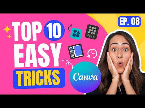 Canva Tips & Tricks you GOTTA Know! | Canva Tutorial for Beginners | Ep. 08