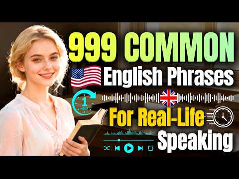 Master 999 Common English Phrases for Real-Life Speaking