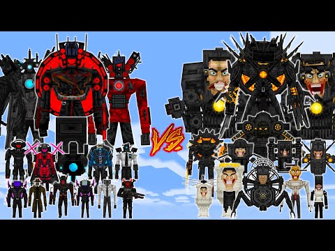 NEW CAMERAMAN vs SKIBIDI TOILET - SKIBIDI TOILET V10 FULL RELEASE BY GOJI DRAW | MINECRAFT PE BATTLE