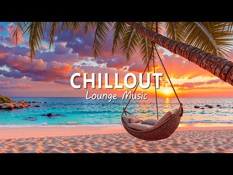 Chillout Lounge Music ~ Sunset Swing by the Ocean | Relaxing Beach Vibes for Golden Hour