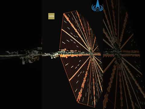 China's Tianwen-2 unfurls giant umbrella in deep space