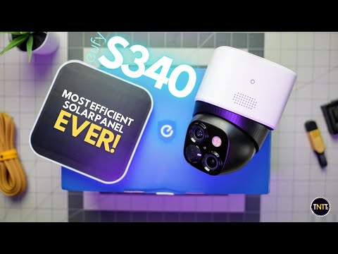 Most efficient ⛅ solar panel yet! // Eufy SOLOCAM S340 security cam (Full review)