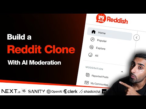 🔴 Let's build a Reddit 2.0 Clone with AI Mods! (Next.js 15, AI Agents, Sanity CMS, Clerk, Tailwind)